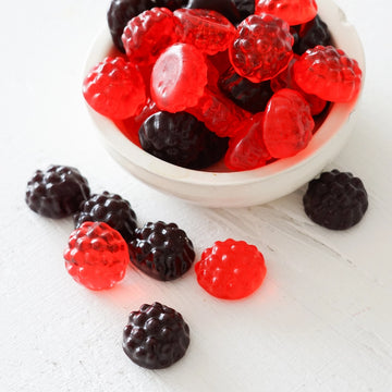 Raspberries Candy Gummies